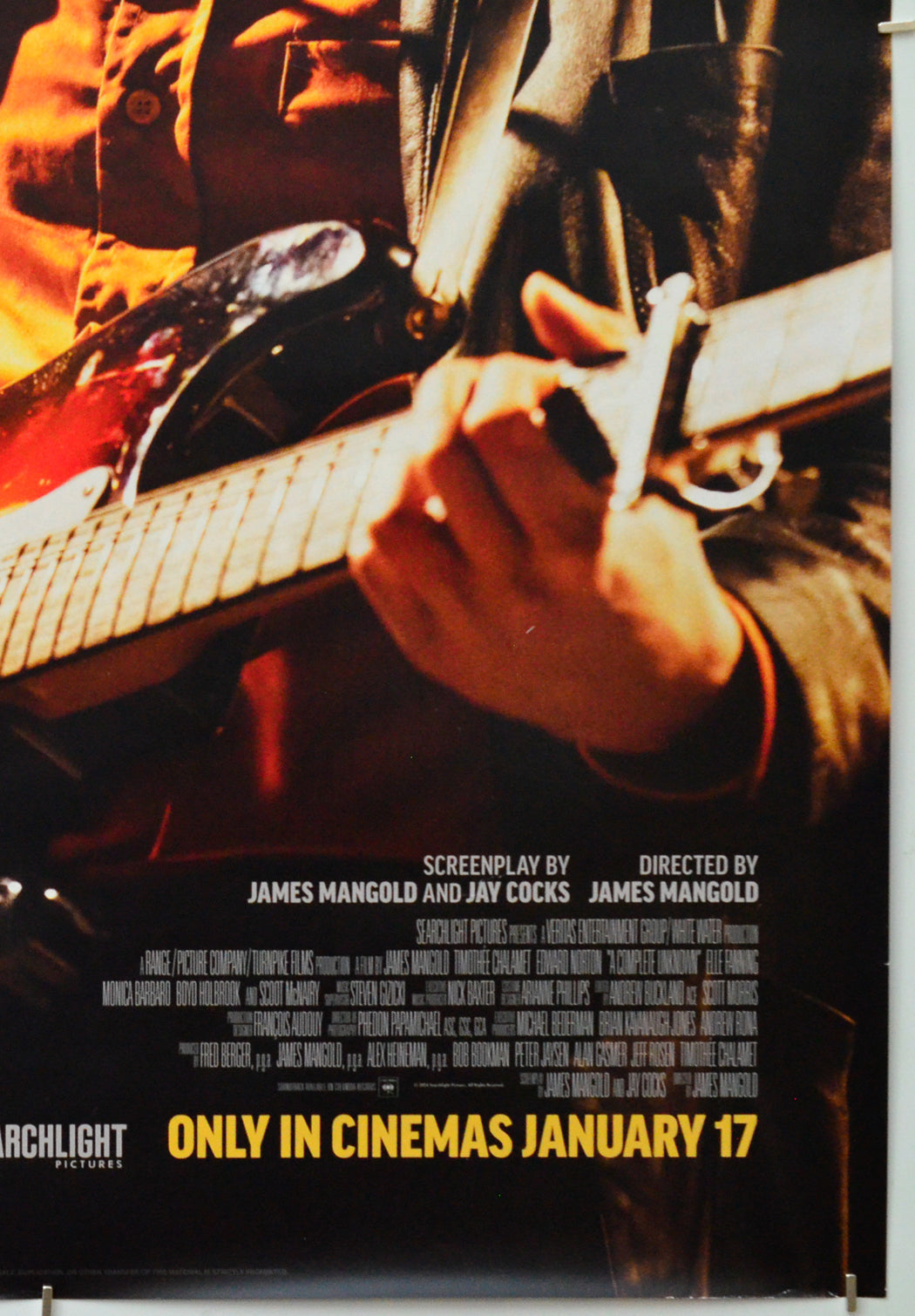 A Complete Unknown (Bottom Right) Cinema One Sheet Movie Poster 