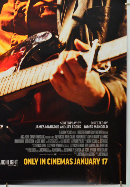 A Complete Unknown (Bottom Right) Cinema One Sheet Movie Poster 