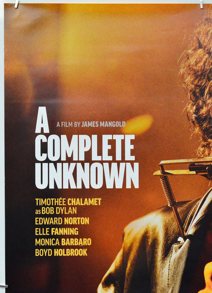 A Complete Unknown (Top Left) Cinema One Sheet Movie Poster 
