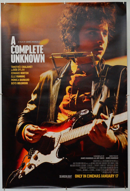 A Complete Unknown - Original One Sheet Poster - Film Poster - Movie Poster 