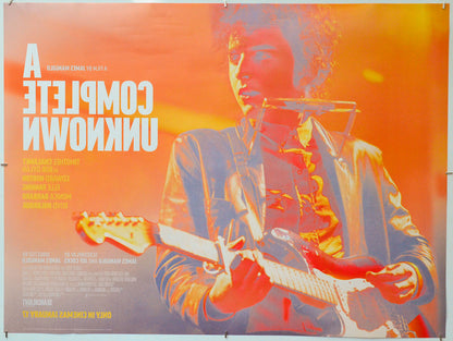 A Complete Unknown (Back) Cinema Quad Movie Poster 