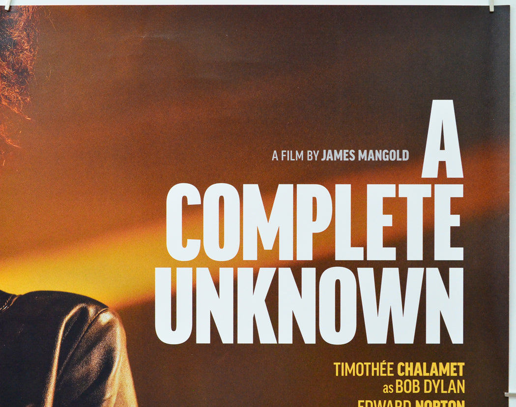 A Complete Unknown (Top Right) Cinema Quad Movie Poster 