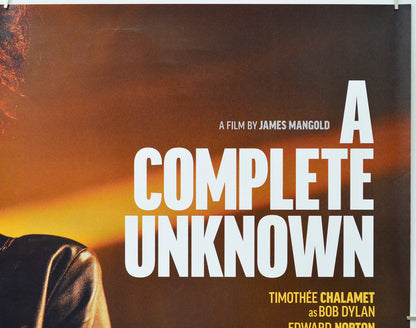 A Complete Unknown (Top Right) Cinema Quad Movie Poster 
