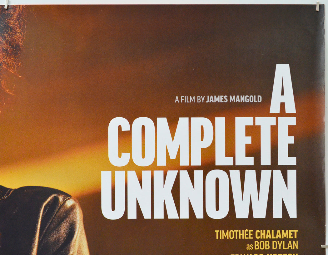 A Complete Unknown (Top Right) Cinema Quad Movie Poster 