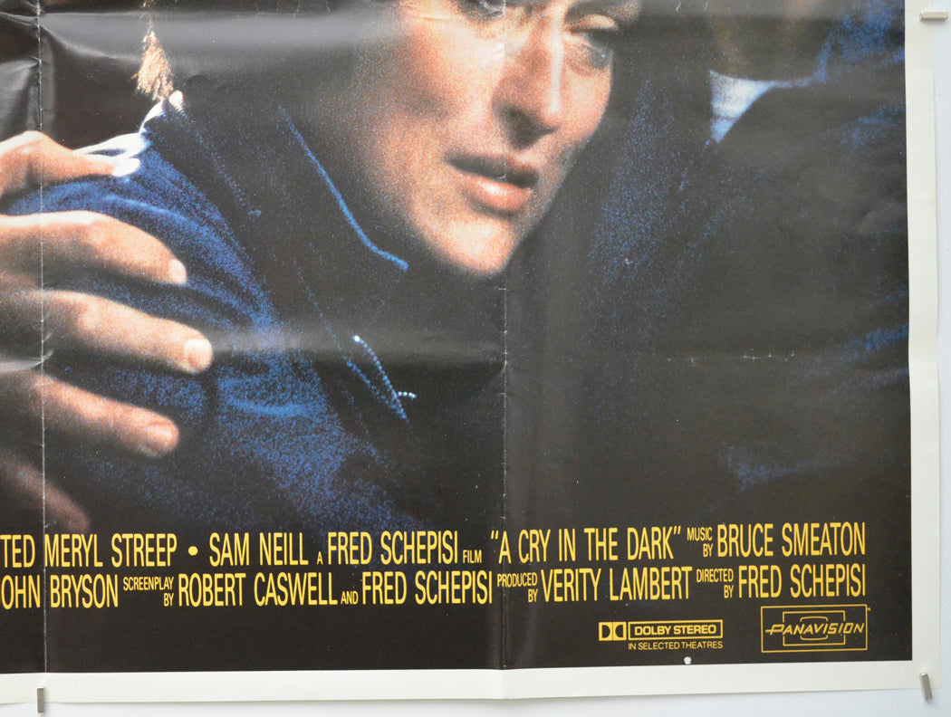 A CRY IN THE DARK (Bottom Right) Cinema Quad Movie Poster 