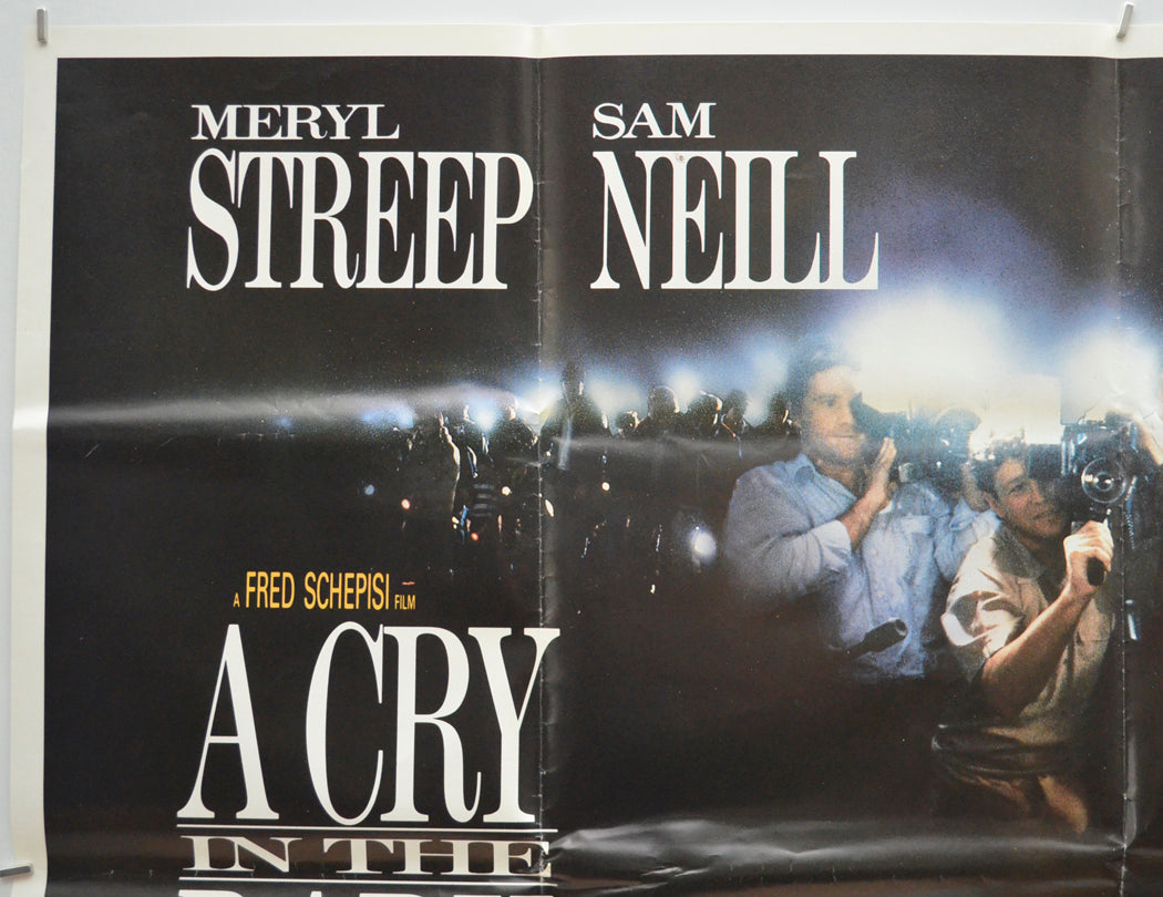 A CRY IN THE DARK (Top Left) Cinema Quad Movie Poster 