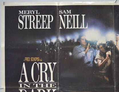 A CRY IN THE DARK (Top Left) Cinema Quad Movie Poster 