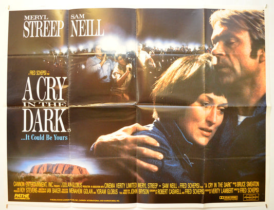 A Cry In The Dark Original Quad Poster - Film Poster - Movie Poster