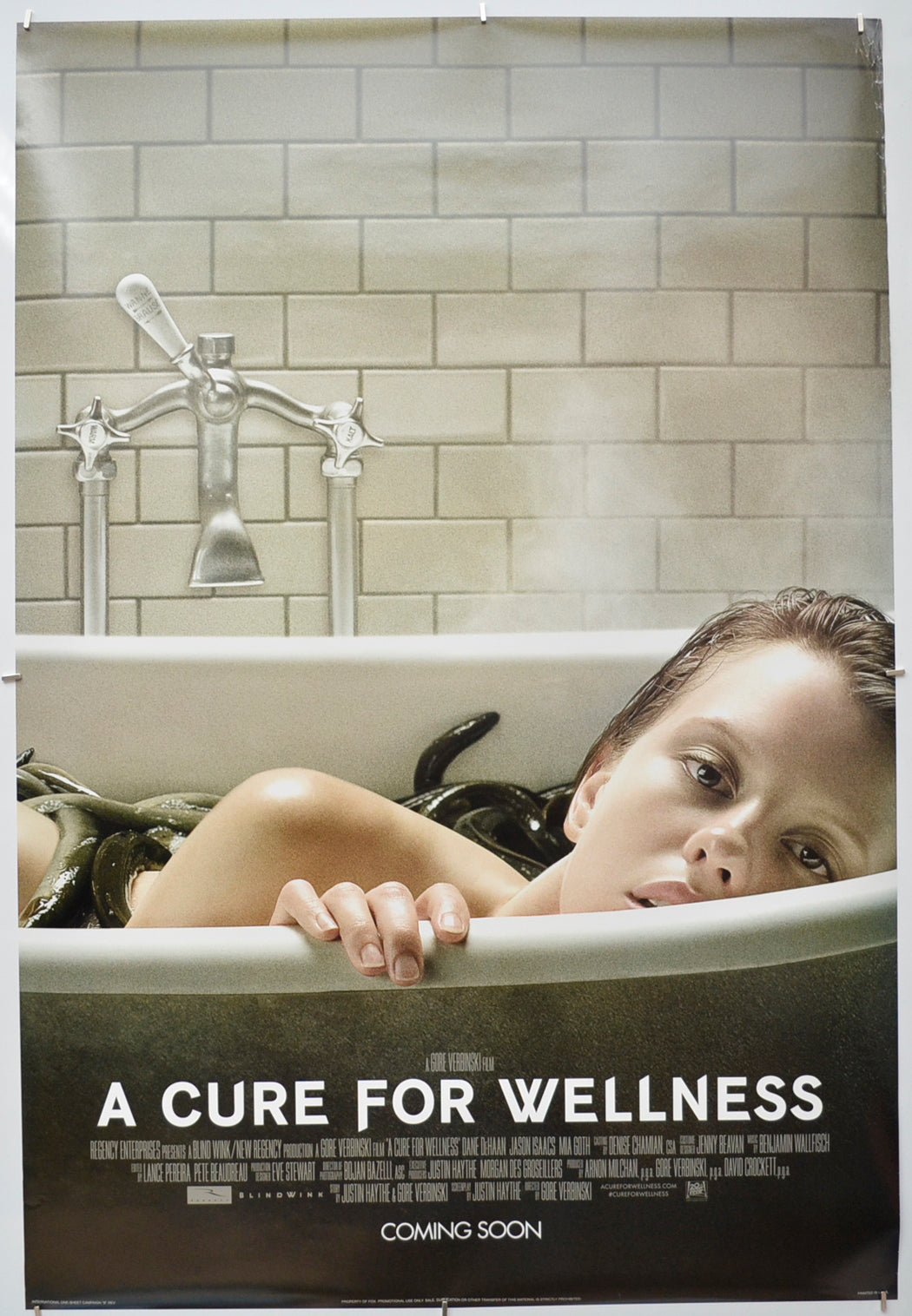 A Cure For Wellness - Original One Sheet Poster - Film Poster - Movie Poster