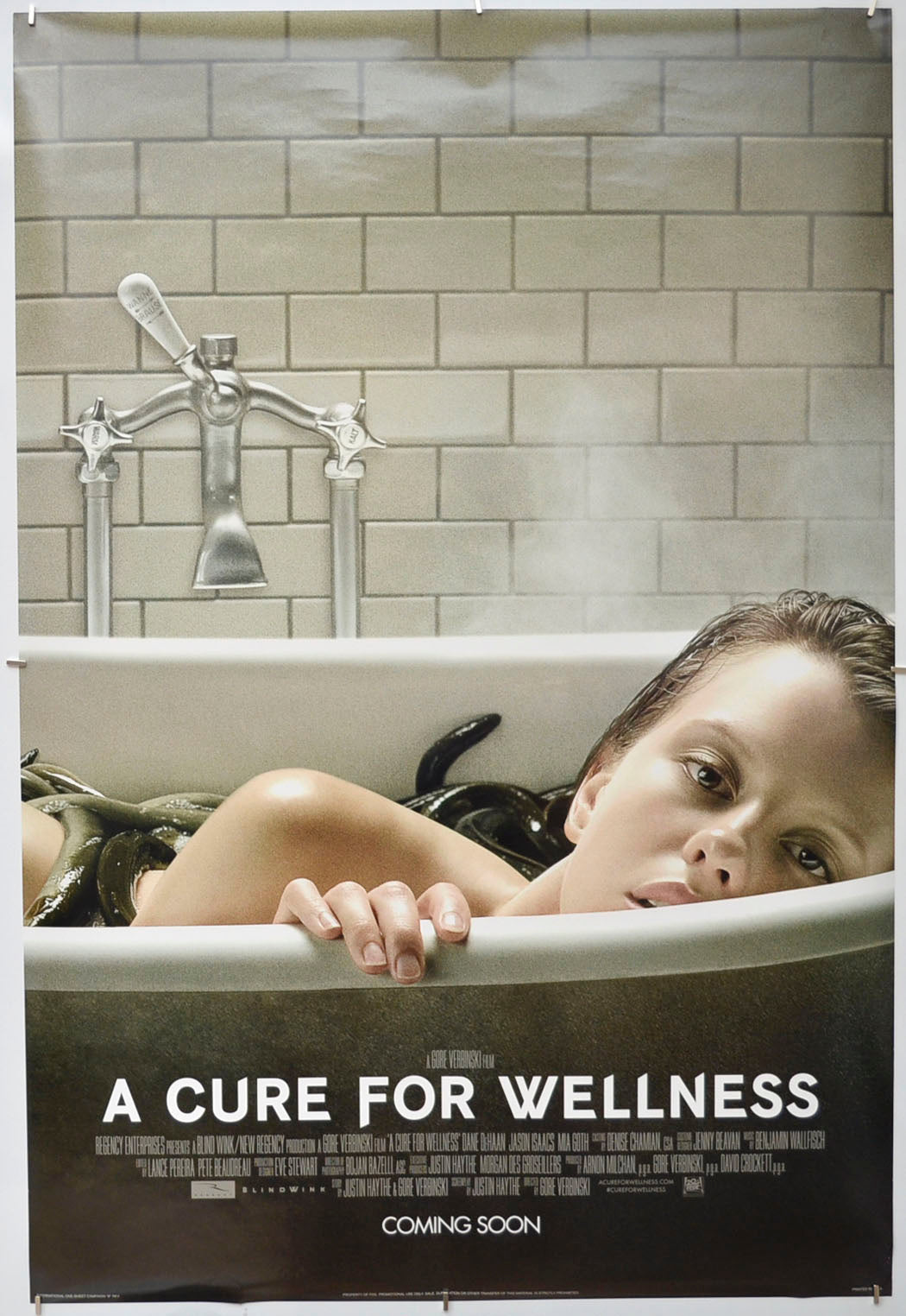 A Cure For Wellness Original One Sheet Poster - Film Poster - Movie Poster