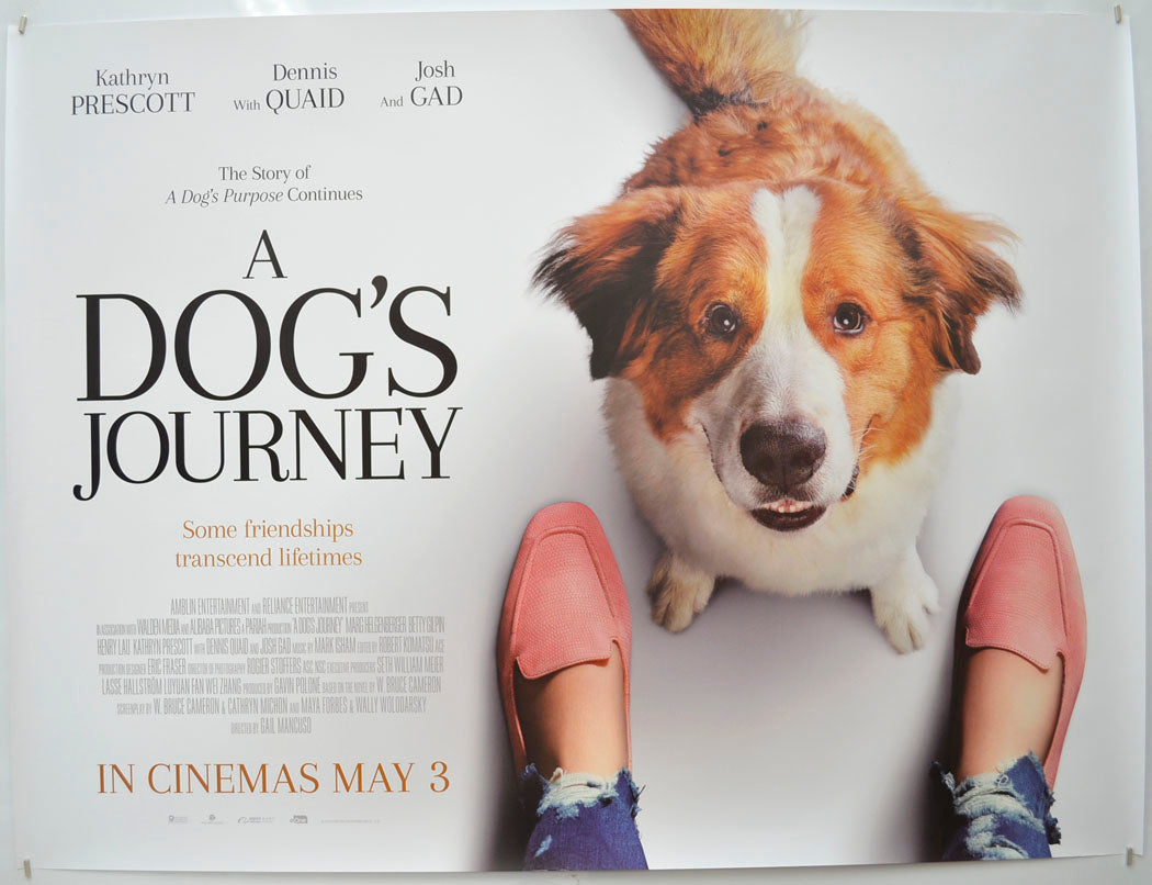 A Dog's Journey Original Quad Poster - Film Poster - Movie Poster