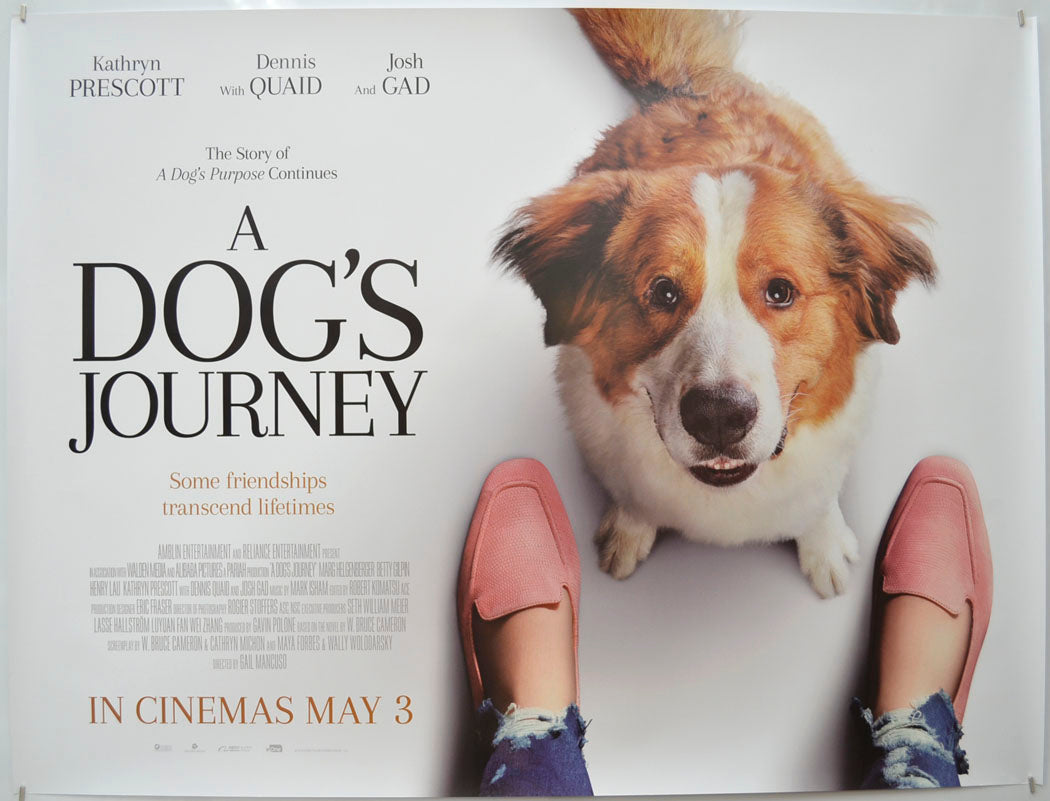 A Dog's Journey Original Quad Poster - Film Poster - Movie Poster