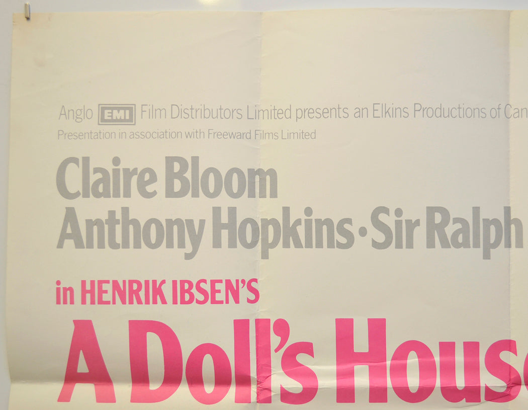 A DOLL’S HOUSE (Top Left) Cinema Quad Movie Poster 