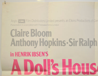 A DOLL’S HOUSE (Top Left) Cinema Quad Movie Poster 