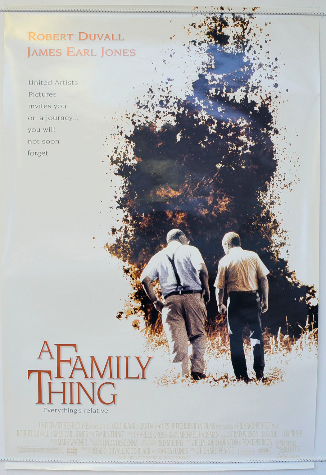 A Family Thing  Original One Sheet Poster - Film Poster - Movie Poster 