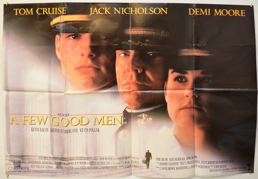 A Few Good Men  Original Quad Poster - Film Poster - Movie Poster