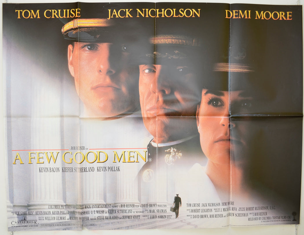 A Few Good Men Original Quad Poster - Film Poster - Movie Poster  