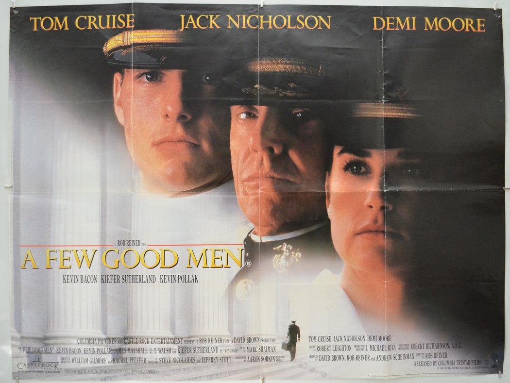 A Few Good Men Original Quad Poster - Film Poster - Movie Poster