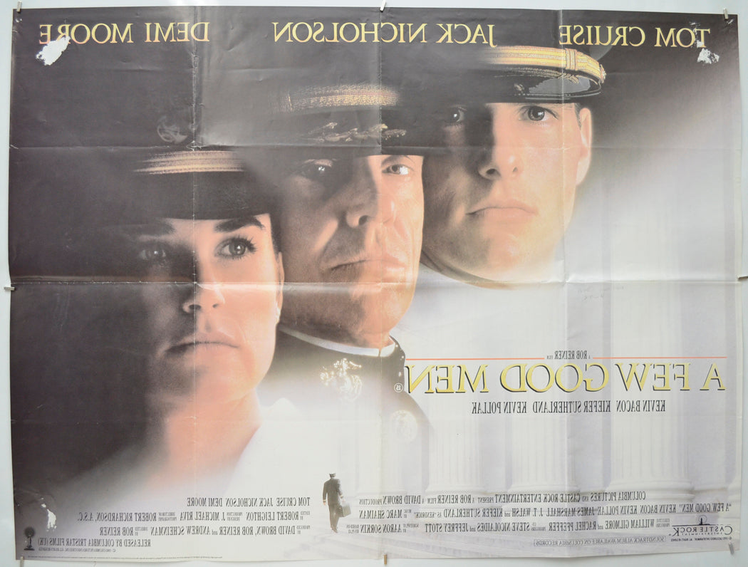 A FEW GOOD MEN (Back) Cinema Quad Movie Poster 