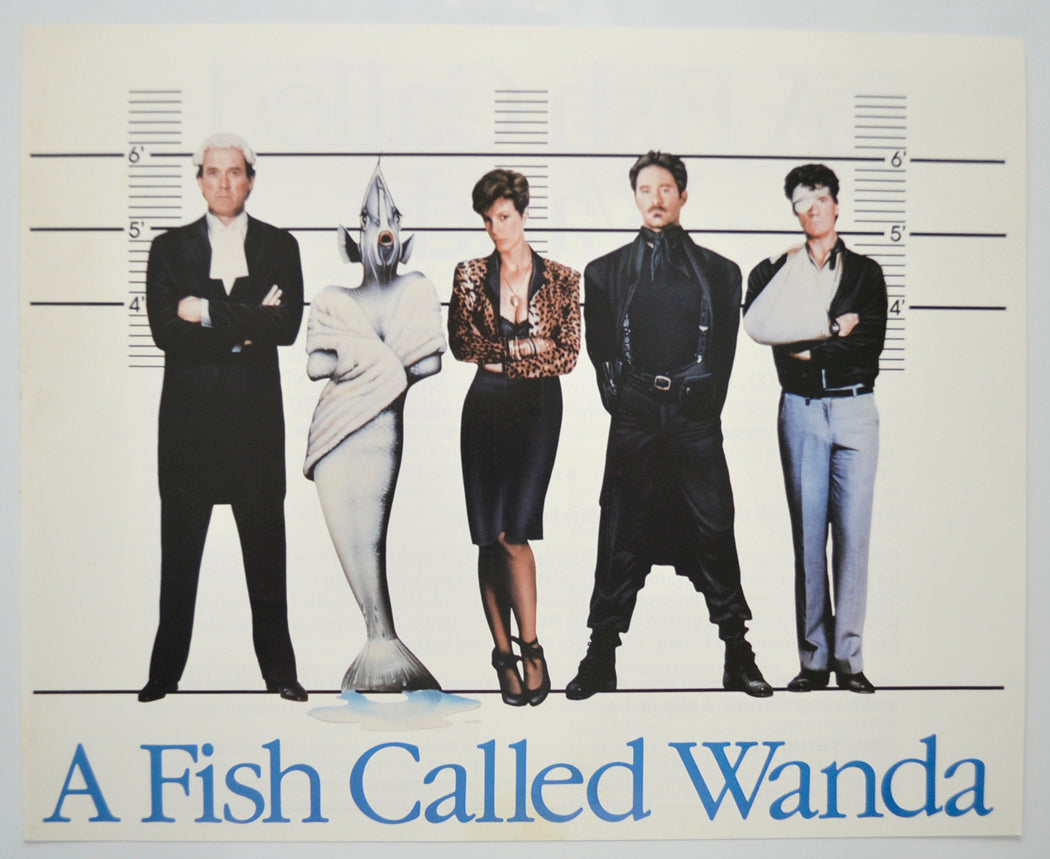 A Fish Called Wanda Original Cinema Exhibitors Press Synopsis / Credits Booklet (UK)