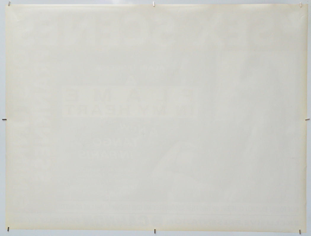 A Flame In My Heart (Back) Cinema Quad Movie Poster 