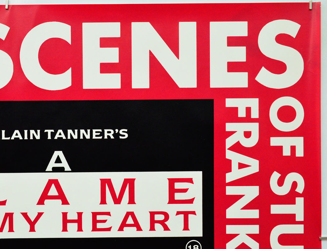 A Flame In My Heart (Top Right) Cinema Quad Movie Poster 