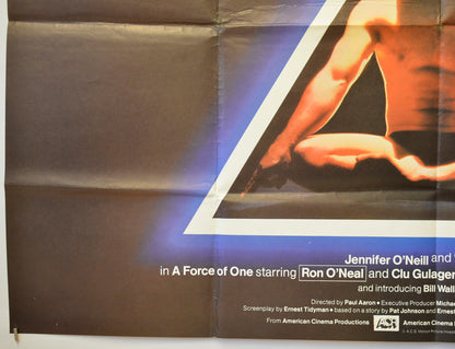 A FORCE OF ONE (Bottom Left) Cinema Quad Movie Poster 