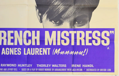 A FRENCH MISTRESS (Bottom Right) Cinema Quad Movie Poster 