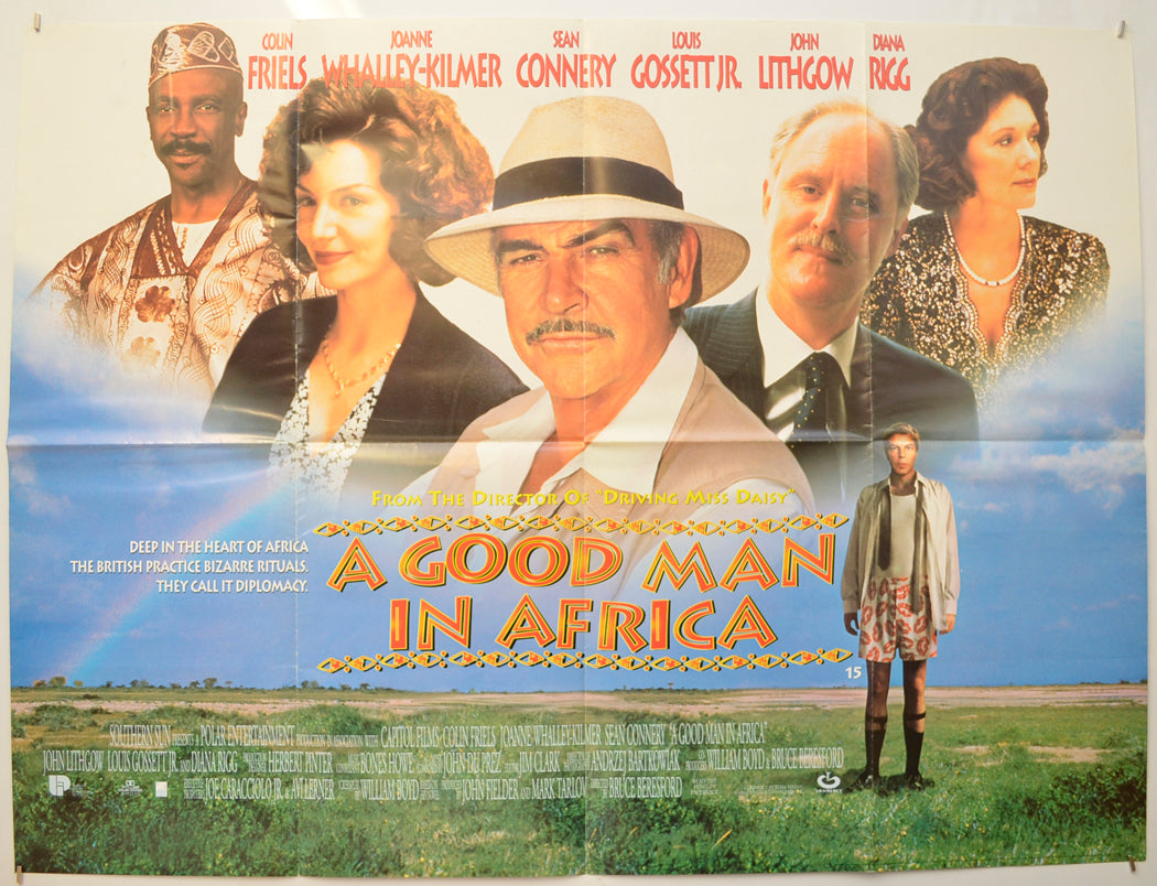 A Good Man In Africa Original Quad Poster - Film Poster - Movie Poster