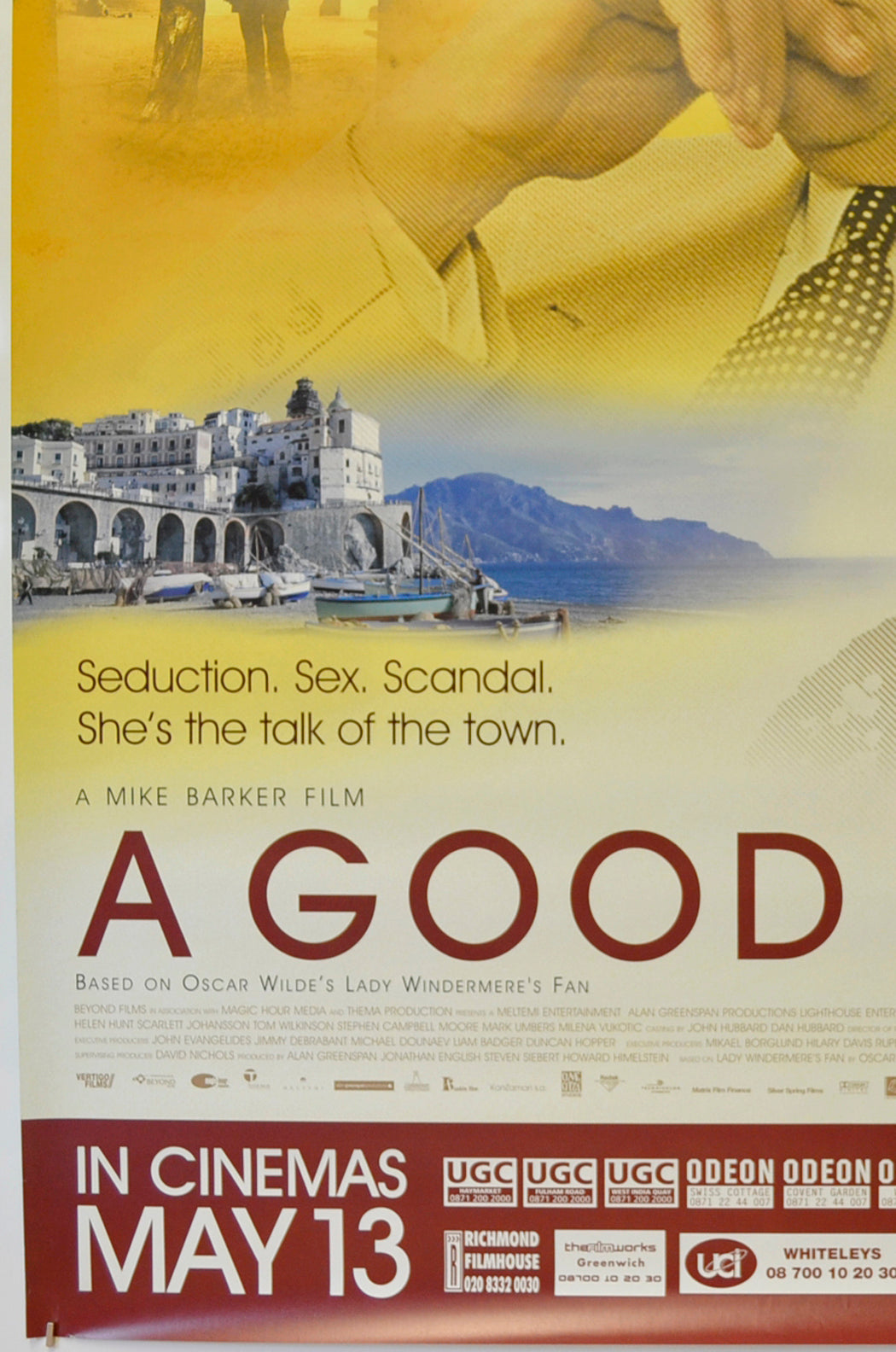 A GOOD WOMAN (Bottom Left) Cinema 4 Sheet Movie Poster 