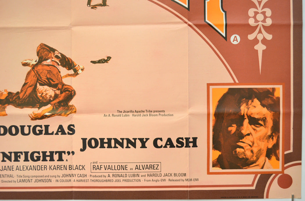 A GUNFIGHT (Bottom Right) Cinema Quad Movie Poster 