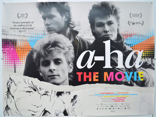 A-ha: The Movie Original Quad Poster - Film Poster - Movie Poster