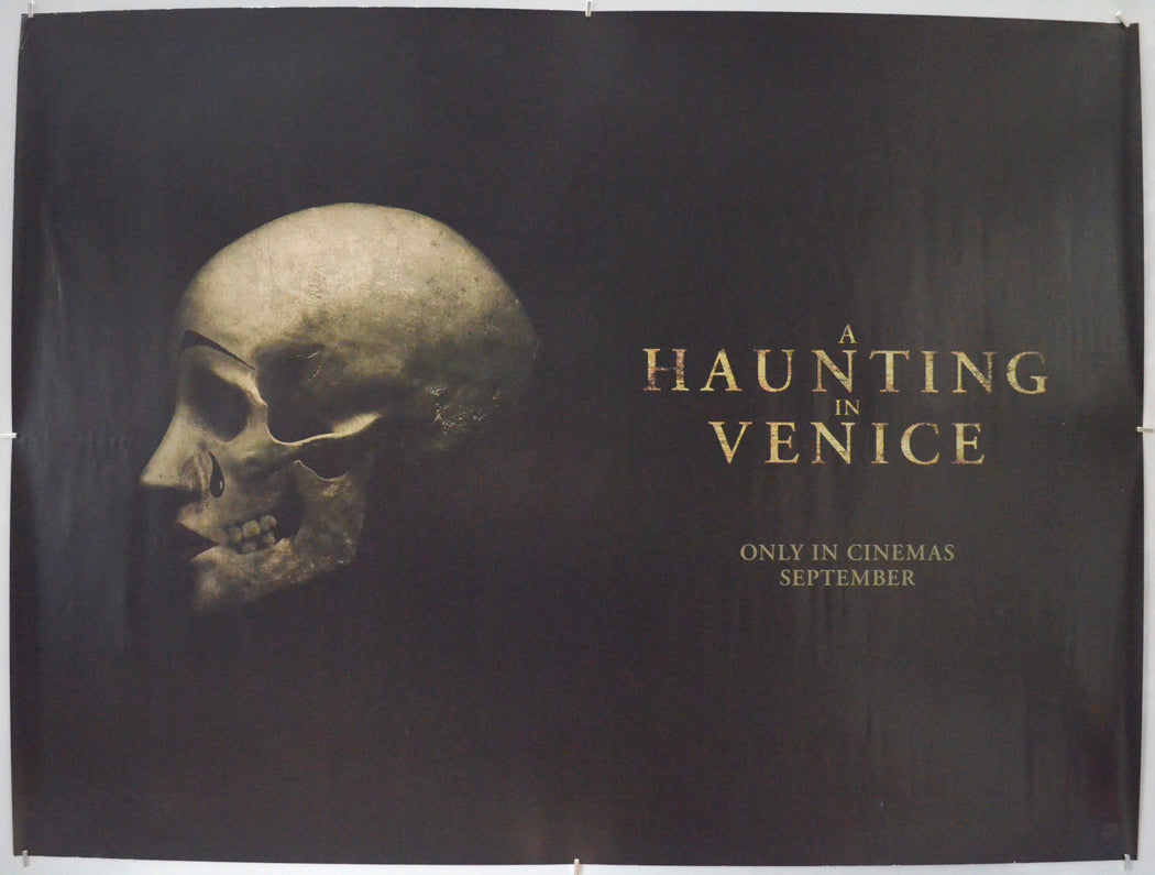 A Haunting In Venice (Teaser / Advance Version) Original Quad Poster - Film Poster - Movie Poster