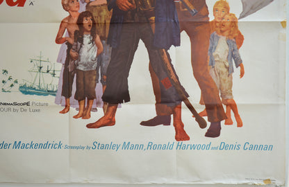 A HIGH WIND IN JAMAICA (Bottom Right) Cinema Quad Movie Poster 