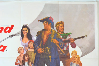 A HIGH WIND IN JAMAICA (Top Right) Cinema Quad Movie Poster 