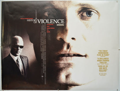 A History Of Violence Original Quad Poster - Film Poster - Movie Poster