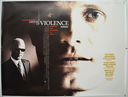 A History Of Violence Original Quad Poster - Film Poster - Movie Poster