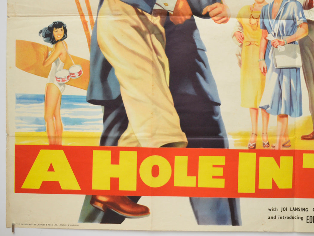 A HOLE IN THE HEAD (Bottom Left) Cinema Quad Movie Poster 