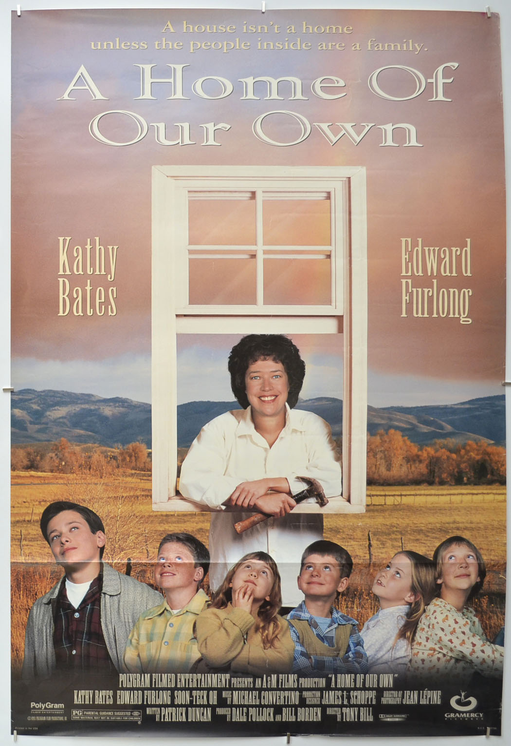 A Home Of Our Own Original One Sheet Poster - Film Poster - Movie Poster