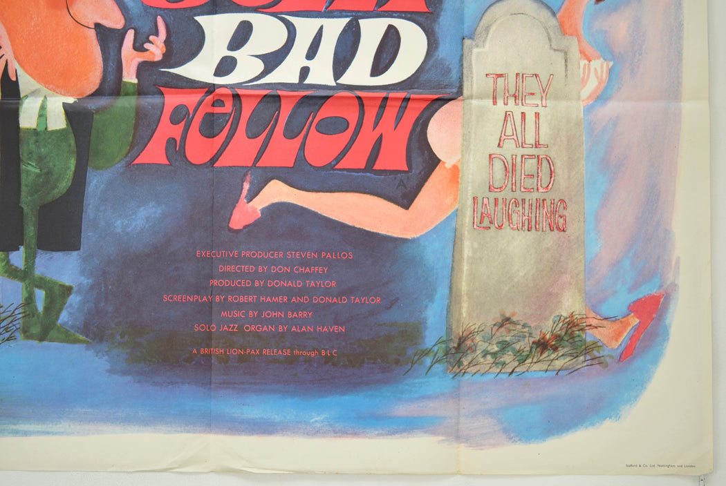 A JOLLY BAD FELLOW (Bottom Right) Cinema Quad Movie Poster 