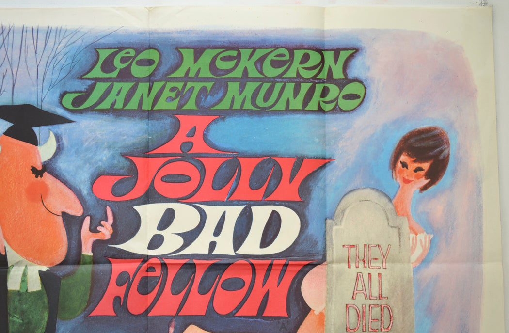 A JOLLY BAD FELLOW (Top Right) Cinema Quad Movie Poster 