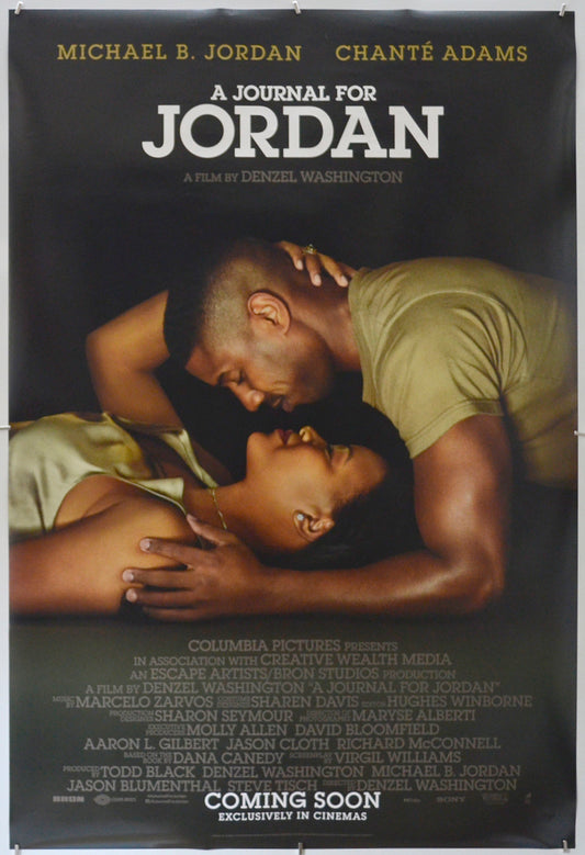 A Journal For Jordan - Original One Sheet Poster - Film Poster - Movie Poster