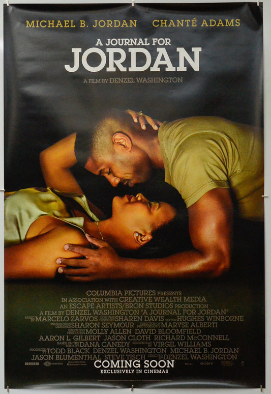 A Journal For Jordan - Original One Sheet Poster - Film Poster - Movie Poster 
