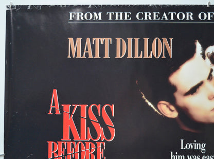 A KISS BEFORE DYING (Top Left) Cinema Quad Movie Poster 