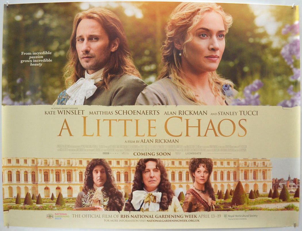 A Little Chaos  Original Quad Poster - Film Poster - Movie Poster