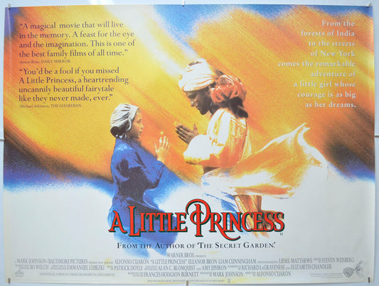 A Little Princess Original Quad Poster - Film Poster - Movie Poster