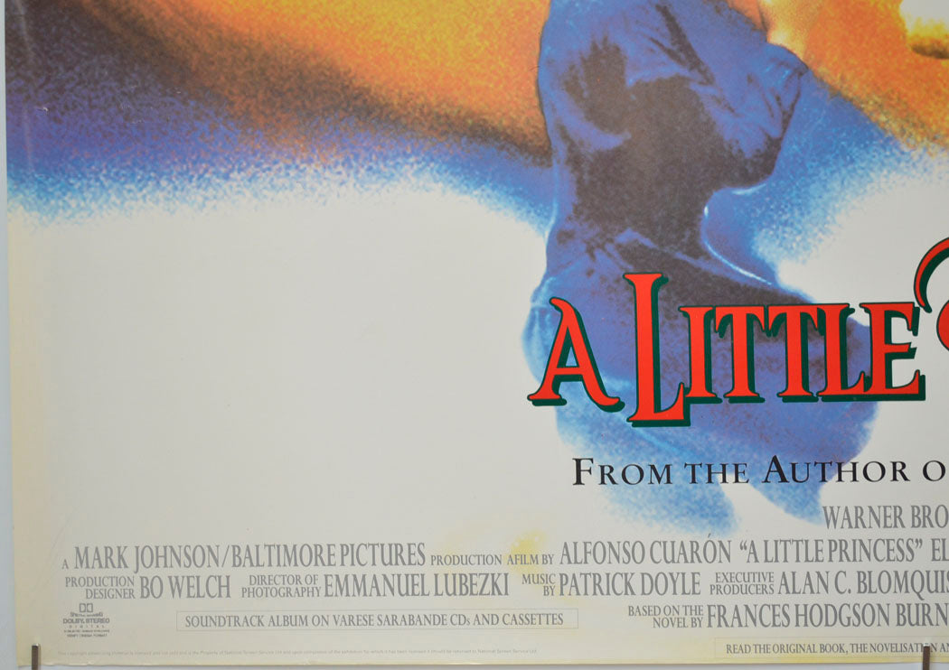 A LITTLE PRINCESS (Bottom Left) Cinema Quad Movie Poster 