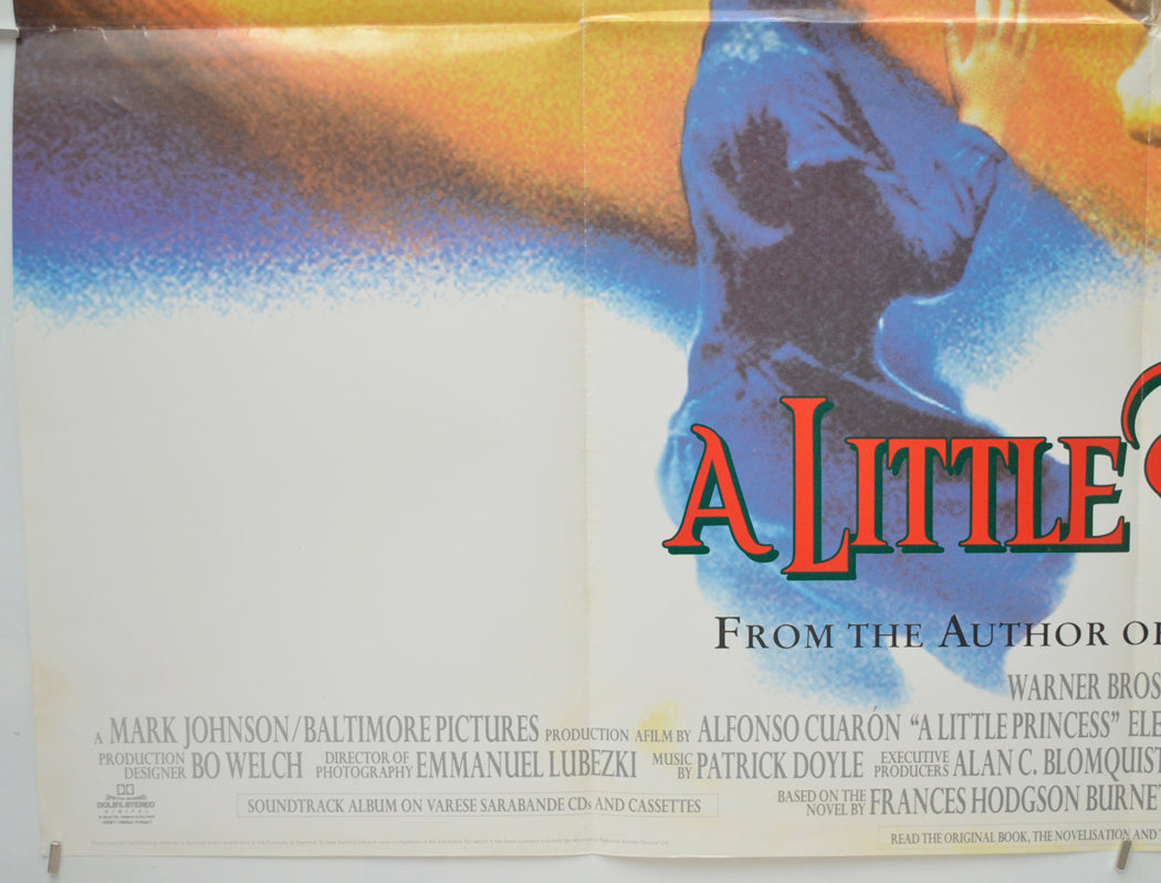 A LITTLE PRINCESS (Bottom Left) Cinema Quad Movie Poster 