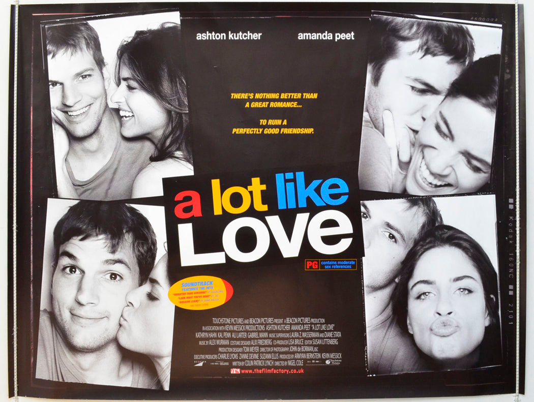 A Lot Like Love  Original British Quad Poster - Film Poster - Movie Poster