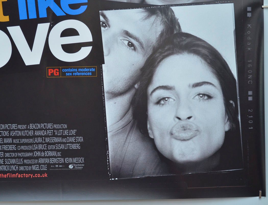 A LOT LIKE LOVE (Bottom Right) Cinema Quad Movie Poster 